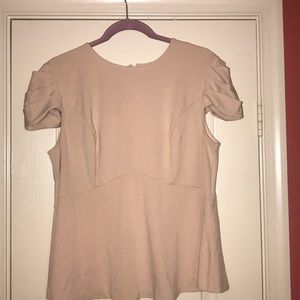 Eloquii peplum stretch top